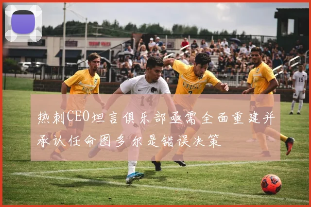 热刺CEO坦言俱乐部亟需全面重建并承认任命图多尔是错误决策